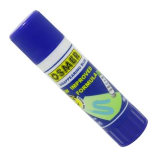 40 gram Osmer all purpose Blue Glue Stick dries clear Acid Free Non-Toxic 100% recycled plastic