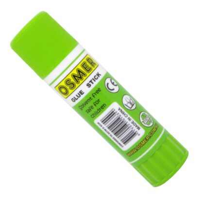 40 gram Osmer all purpose Glue Stick dries clear Acid Free Photo Safe Non-Toxic in 100% recycled plastic back