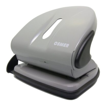 Osmer Brand Grey 2 Hole Paper Punch Front View
