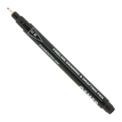 Osmer Drafting Drawing Technical FineLine Pen upright no cap