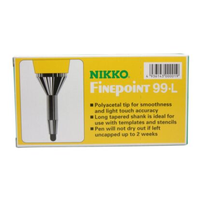 Back View of Box of 12 Nikko Brand 99-L pens