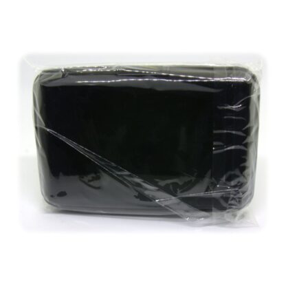 Black Osmer aluminium credit card case to protect cards from RFID scanners