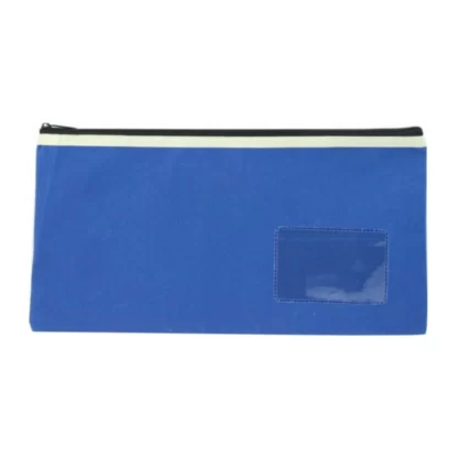 Osmer brand dark blue 350mm x 180mm 1 Zip pencil case