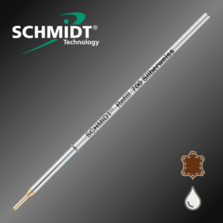 Genuine Schmidt s700 Medium A2 Silver White erasable ink Ballpoint Pen Refill