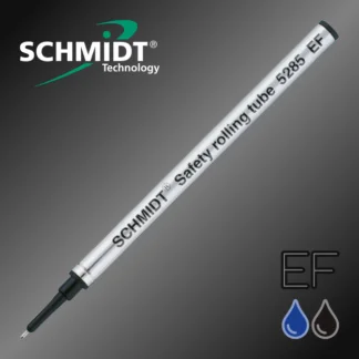 Genuine Schmidt SRT5285 Extra Fine Euro Format Pen Refill in Black and Blue