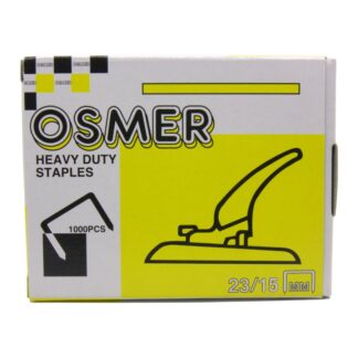 Box of 1000 Osmer Heavy Duty Staples 23/15mm