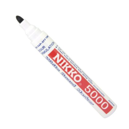 Nikko Brand Black Whiteboard 5000 Marker with its cap off